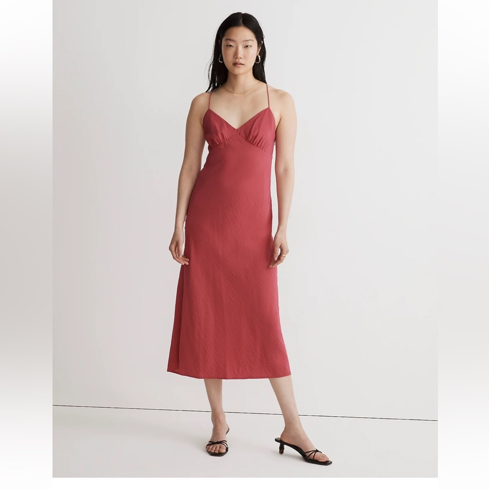 Madewell Layton Midi Slip Dress